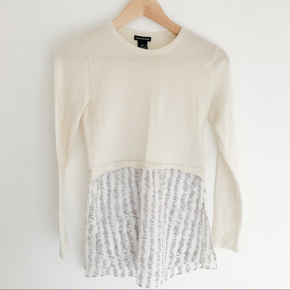 Club Monaco Sweater Blouse - Picture 1 of 6
